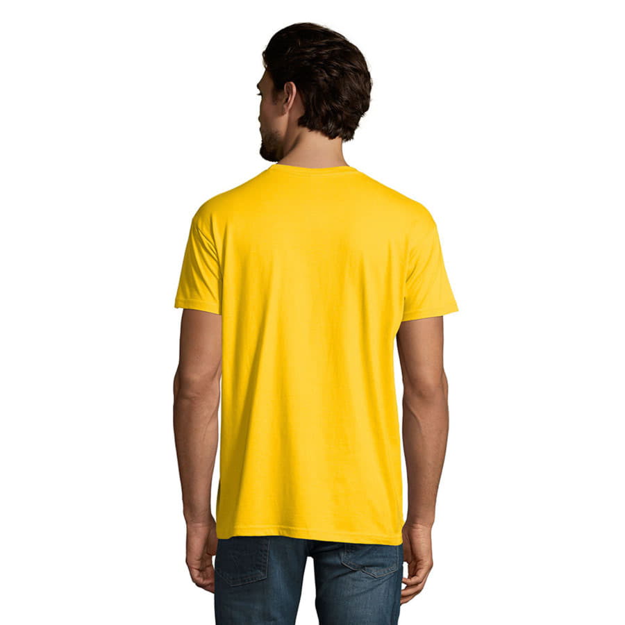 Футболка мужская IMPERIAL, желтый, 2XL, 100% хлопок, 190 г/м2