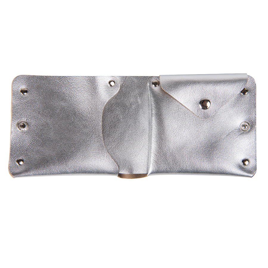 Портмоне кожаное LOFT SILVER