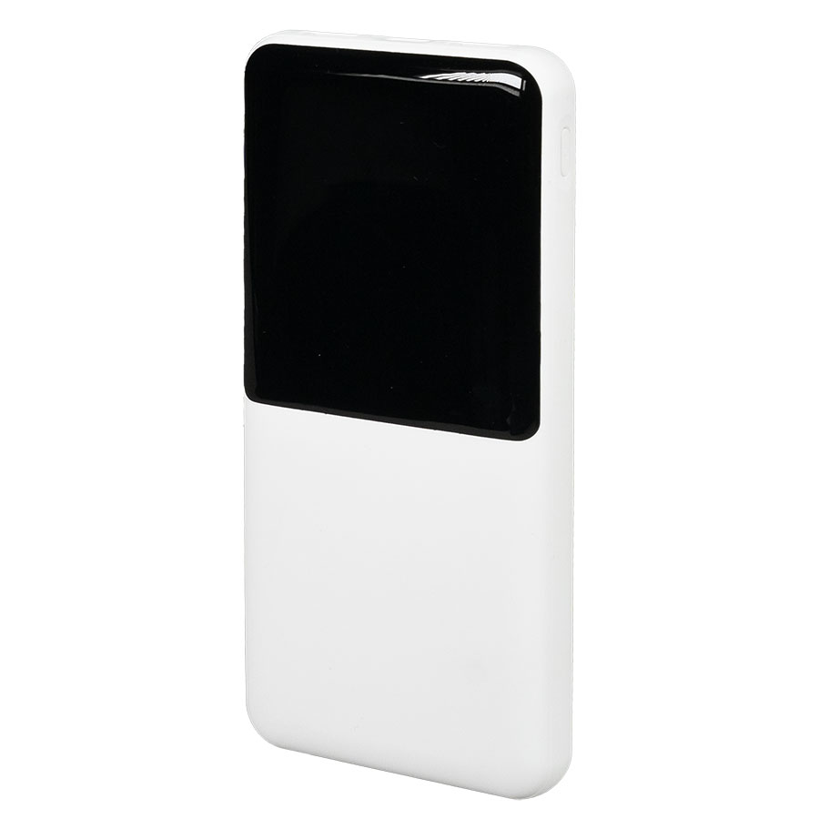 Набор подарочный POINT: ежедневник, ручка и power bank в коробке с ложементом