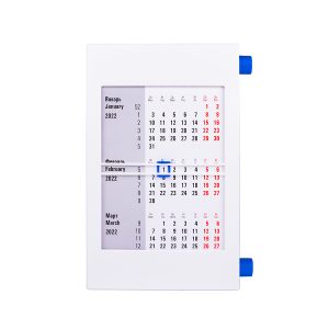 Календарь настольный на 2 года; сетка 26-27