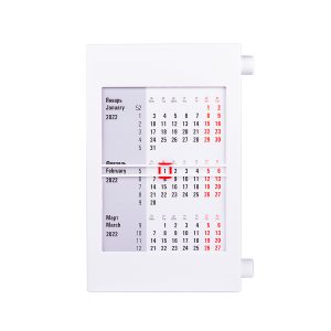 Календарь настольный на 2 года; сетка на 26-27