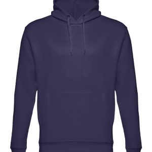 Толстовка мужская с капюшоном PHOENIX, т-синий, 2XL, 50% хлопок, 50% полиэстер, плотность 320 г/м2