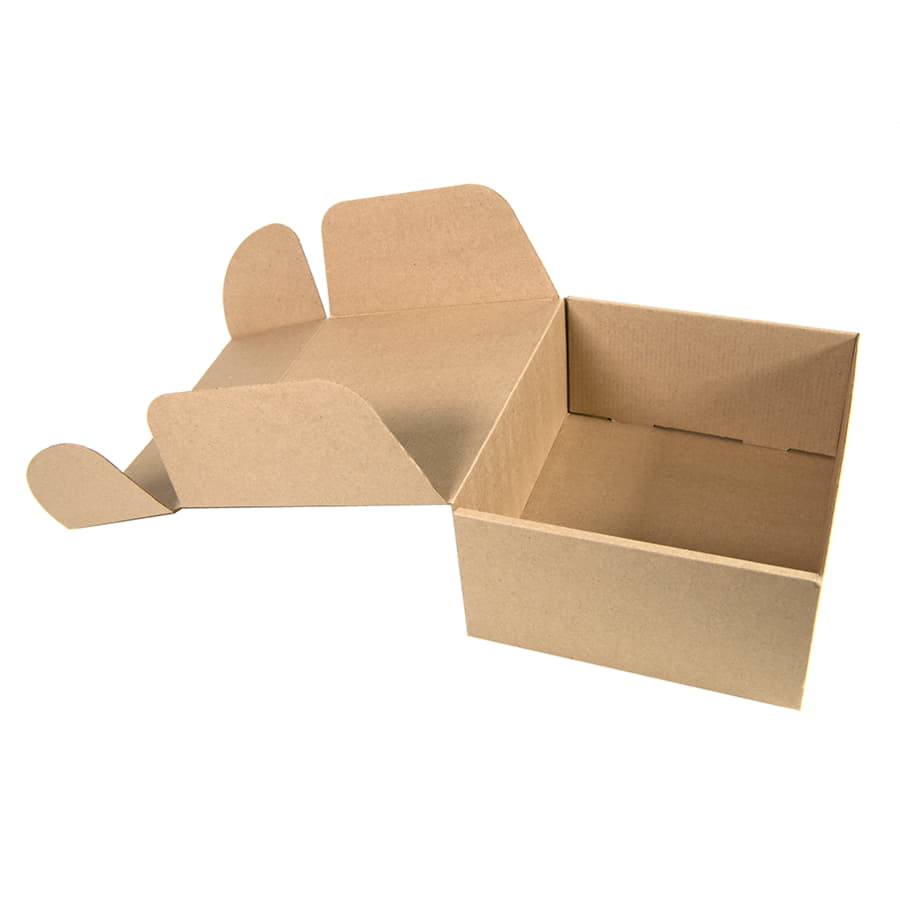 Коробка подарочная Big BOX, размер: 24 x 21 x 11 см картон МГК бур., самосборная