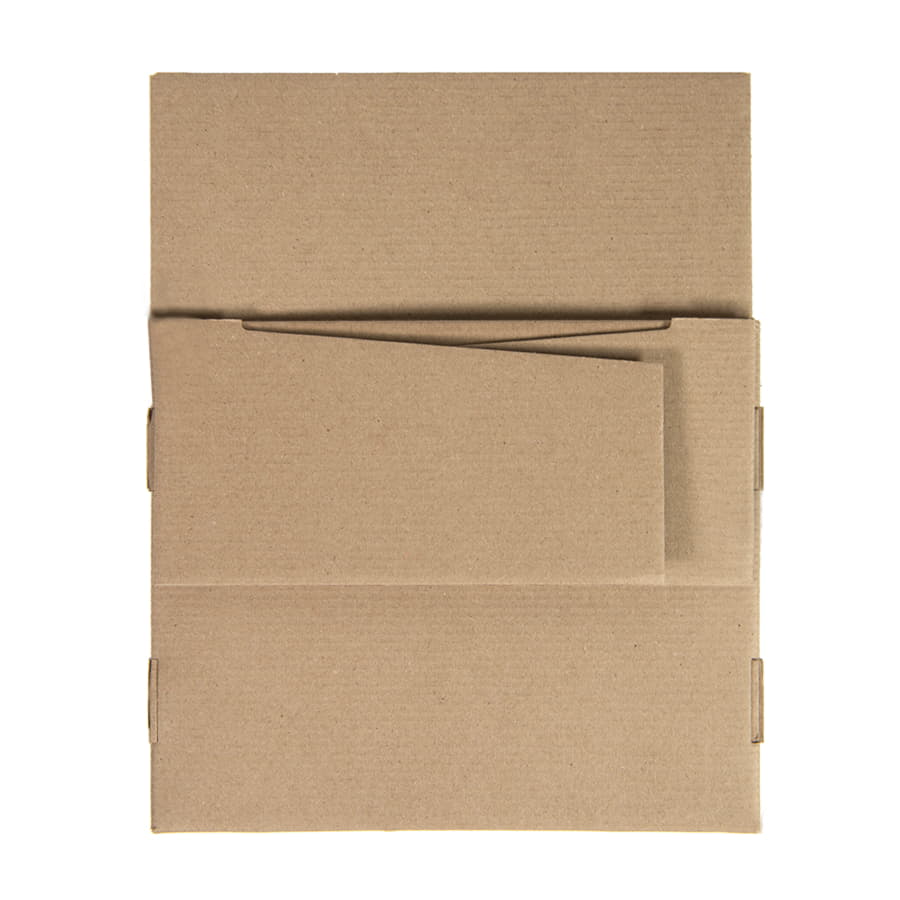 Коробка подарочная Big BOX, размер: 24 x 21 x 11 см картон МГК бур., самосборная