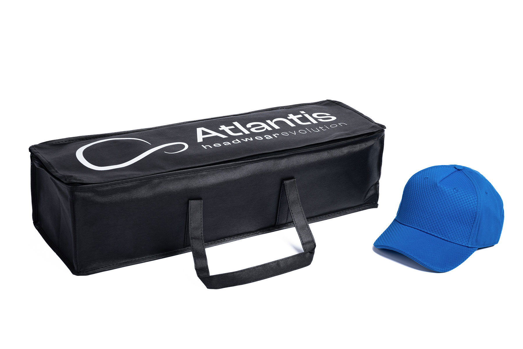 Сумка "ATLANTIS BLACK NON WOVEN BAG", чёрный, 100% полиэстер