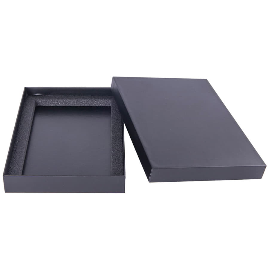 Коробка подарочная с ложементом для ежедневника размером 13*21 см